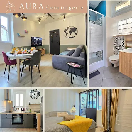 Le Pitchoun - Cosy & Climatise, Au Coeur Du Centre A 3min Du Port - By Auraconciergerie